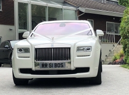 Rolls Royce Ghost for weddings in London
